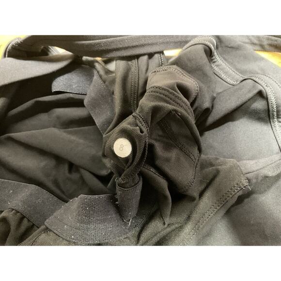 Lululemon Run Mile a Minute Blue Black Tank Size 8 - Picture 8 of 10